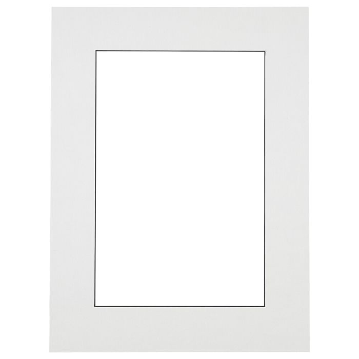 Passe-partout - Wit met zwarte kern main product photo