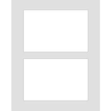 Collage passe-partout | 20x25 | 2x 10x15 foto