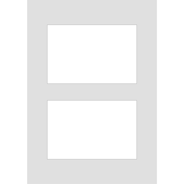 Collage passe-partout | A4 | 2x 10x15 foto