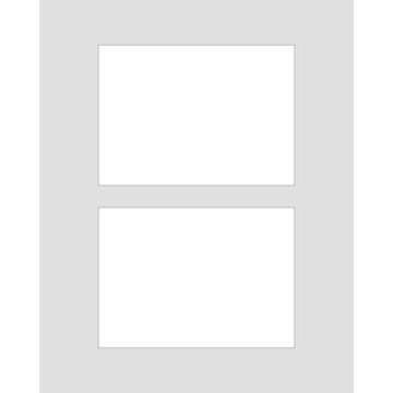 Collage passe-partout | 28x35 | 2x 13x18 foto