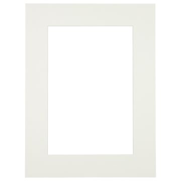 Passe-partout - Ivoorwit met witte kern 