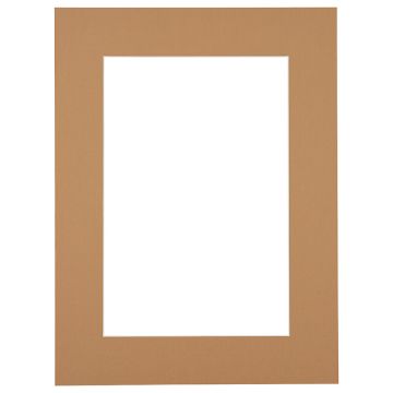 Passe-partout - Terracotta met witte kern