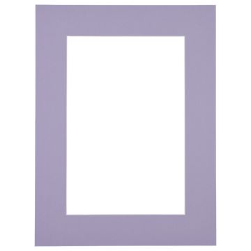 Passe-partout - Lavendel paars met witte kern