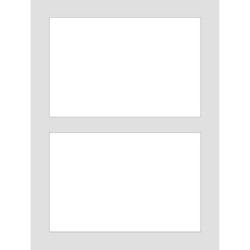 Collage passe-partout | 18x24 | 2x 10x15 foto